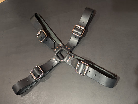 X Harness Black & Silver